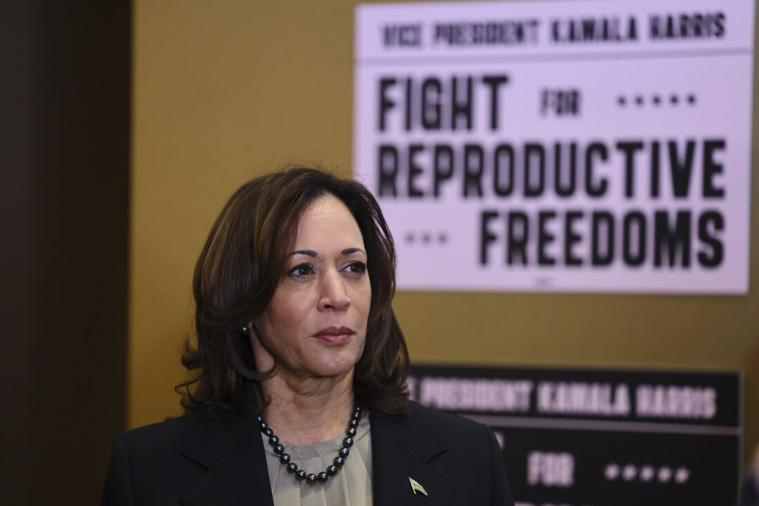 In a first, Vice President Harris visits Minnesota abortion clinic to ...